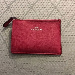 Coach key ring wallet